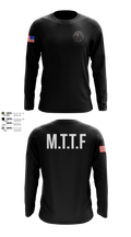 Major Theft Task Force Long Sleeve Performance Shirt - 100