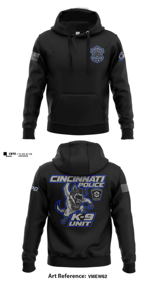 Hoodie, Cincinnati PD Marine Patrol, Police, Teamtime, Team time, sublimation, custom sports apparel, team uniforms, spirit wear, spiritwear, sports uniforms, custom shirts, team store, custom team store, fundraiser sports, apparel fundraiser