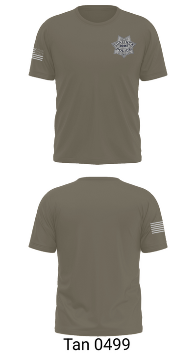 Coalinga Police Department Short Sleeve Performance Shirt - 72