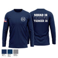 Morristown Fire Department Long Sleeve Performance Shirt - 1