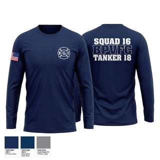 Long Sleeve Performance Shirt, Morristown Fire Department, Fire Department, Teamtime, Team time, sublimation, custom sports apparel, team uniforms, spirit wear, spiritwear, sports uniforms, custom shirts, team store, custom team store, fundraiser sports, apparel fundraiser