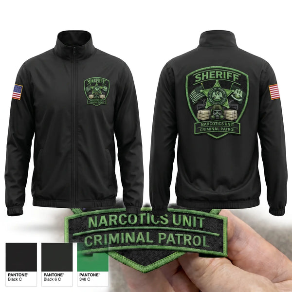 Windbreaker, CRIMINAL PATROL, Police, Teamtime, Team time, sublimation, custom sports apparel, team uniforms, spirit wear, spiritwear, sports uniforms, custom shirts, team store, custom team store, fundraiser sports, apparel fundraiser