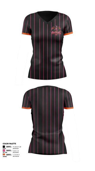 Womens Short Sleeve Vneck Shirt, Lady Raiders, Softball, Teamtime, Team time, sublimation, custom sports apparel, team uniforms, spirit wear, spiritwear, sports uniforms, custom shirts, team store, custom team store, fundraiser sports, apparel fundraiser
