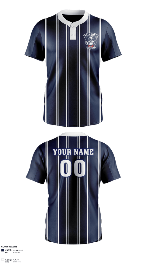 Two Button Softball Jersey, Brighton Youth Baseball & Softball Association, Softball, Teamtime, Team time, sublimation, custom sports apparel, team uniforms, spirit wear, spiritwear, sports uniforms, custom shirts, team store, custom team store, fundraiser sports, apparel fundraiser