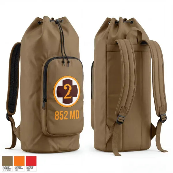 Gear Bag, 852D Medical Detachment, Army, Teamtime, Team time, sublimation, custom sports apparel, team uniforms, spirit wear, spiritwear, sports uniforms, custom shirts, team store, custom team store, fundraiser sports, apparel fundraiser