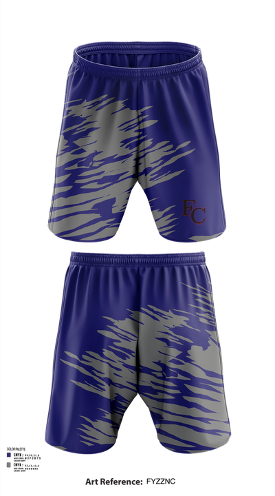 Franklin County High School Basketball 46854116 Athletic Shorts With Pockets - 51