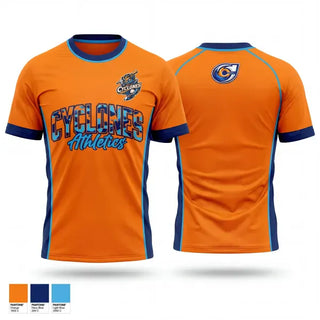 Short Sleeve Performance Shirt, Arkla Cyclones, Baseball, Teamtime, Team time, sublimation, custom sports apparel, team uniforms, spirit wear, spiritwear, sports uniforms, custom shirts, team store, custom team store, fundraiser sports, apparel fundraiser