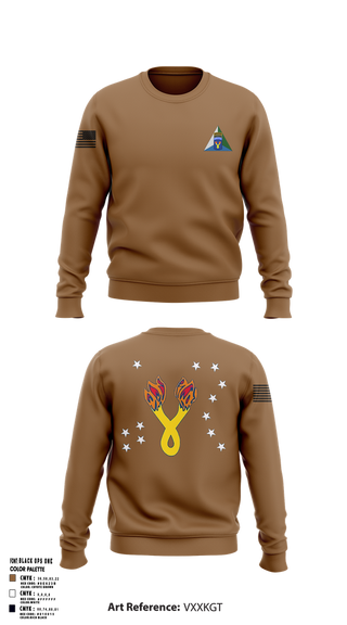 Crew Neck Sweatshirt, 196th IN BDE (JPMRC), , Teamtime, Team time, sublimation, custom sports apparel, team uniforms, spirit wear, spiritwear, sports uniforms, custom shirts, team store, custom team store, fundraiser sports, apparel fundraiser