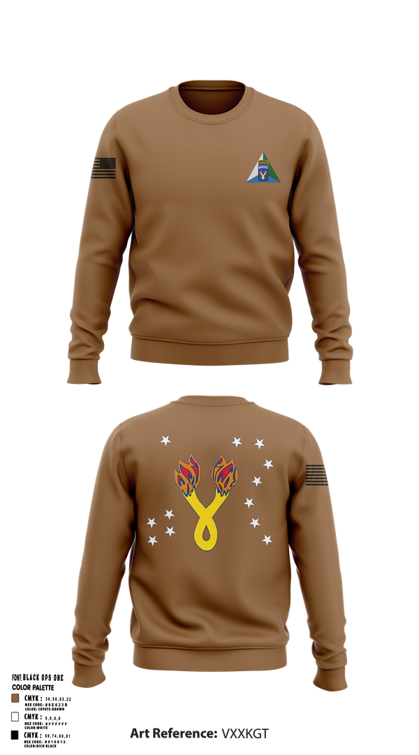 Crew Neck Sweatshirt, 196th IN BDE (JPMRC), , Teamtime, Team time, sublimation, custom sports apparel, team uniforms, spirit wear, spiritwear, sports uniforms, custom shirts, team store, custom team store, fundraiser sports, apparel fundraiser