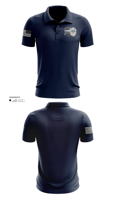Clayton Police K9 Unit 37003259 Short Sleeve Performance Polo - 22