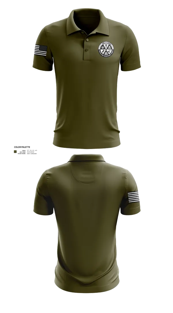 Short Sleeve Performance Polo, Region 3 Homeland Response Force, , Teamtime, Team time, sublimation, custom sports apparel, team uniforms, spirit wear, spiritwear, sports uniforms, custom shirts, team store, custom team store, fundraiser sports, apparel fundraiser