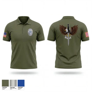 Short Sleeve Performance Polo, COCOA SWAT, Police, Teamtime, Team time, sublimation, custom sports apparel, team uniforms, spirit wear, spiritwear, sports uniforms, custom shirts, team store, custom team store, fundraiser sports, apparel fundraiser