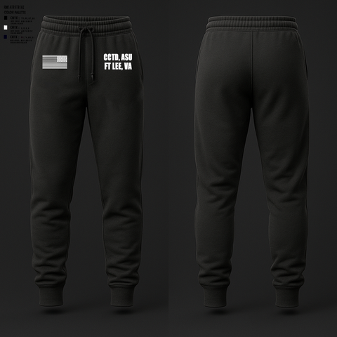 Joggers, CCTD, ASU, FT LEE, VA, , Teamtime, Team time, sublimation, custom sports apparel, team uniforms, spirit wear, spiritwear, sports uniforms, custom shirts, team store, custom team store, fundraiser sports, apparel fundraiser