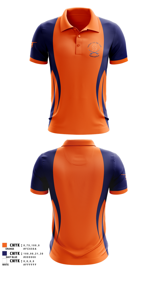 Short Sleeve Performance Polo, Southern Lee Gymnastics, Spirit Store, Teamtime, Team time, sublimation, custom sports apparel, team uniforms, spirit wear, spiritwear, sports uniforms, custom shirts, team store, custom team store, fundraiser sports, apparel fundraiser