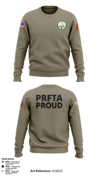 Crew Neck Sweatshirt, FHL Garrison 2, , Teamtime, Team time, sublimation, custom sports apparel, team uniforms, spirit wear, spiritwear, sports uniforms, custom shirts, team store, custom team store, fundraiser sports, apparel fundraiser