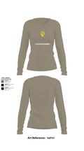 6-9 Cavalry Regiment 17132941 Women's Long Sleeve V-neck Shirt - 62