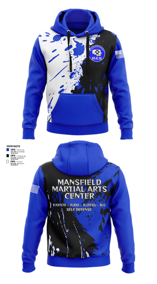 Hoodie, Mansfield Martial Arts Center, , Teamtime, Team time, sublimation, custom sports apparel, team uniforms, spirit wear, spiritwear, sports uniforms, custom shirts, team store, custom team store, fundraiser sports, apparel fundraiser