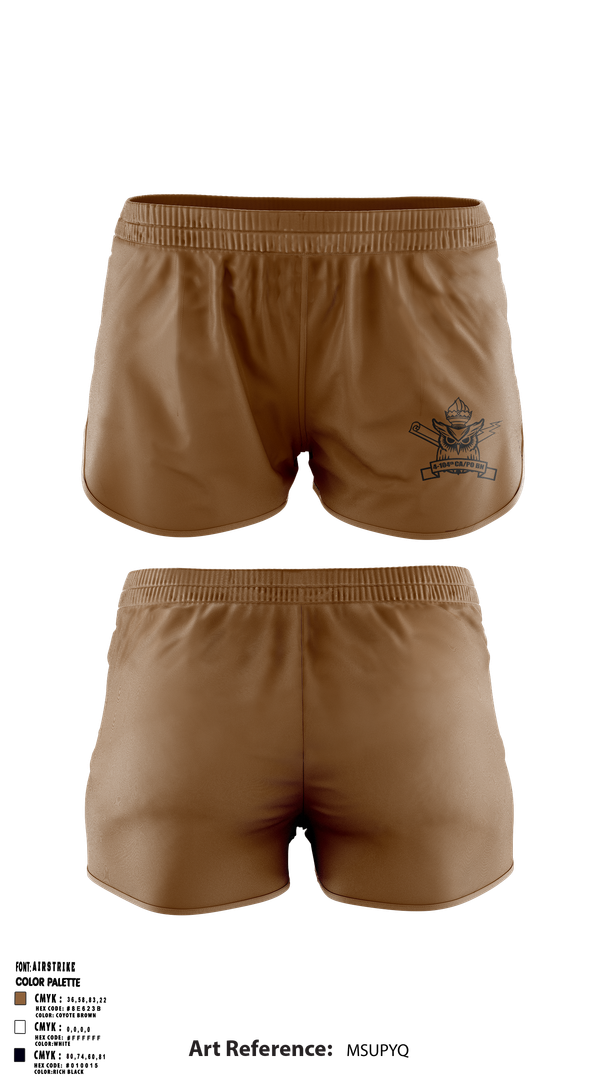 Ranger Panties, 4th/104th BN (CA/PO), , Teamtime, Team time, sublimation, custom sports apparel, team uniforms, spirit wear, spiritwear, sports uniforms, custom shirts, team store, custom team store, fundraiser sports, apparel fundraiser