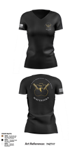 Mavericks 71642974 Women's Short Sleeve V-neck Shirt - 3