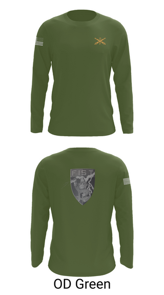 Long Sleeve Performance Shirt, HHB 113th FA / FIST, , Teamtime, Team time, sublimation, custom sports apparel, team uniforms, spirit wear, spiritwear, sports uniforms, custom shirts, team store, custom team store, fundraiser sports, apparel fundraiser