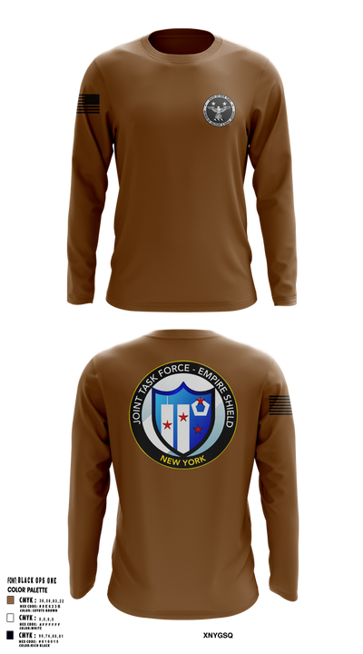 Empire Shield 55309302 Long Sleeve Performance Shirt 101