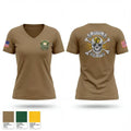 Suncoast Battalion 93844312 Women's Short Sleeve V-neck Shirt - 1