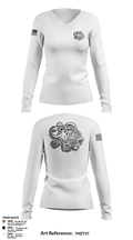 DIRSUP SURFACE 42822234 Women's Long Sleeve V-neck Shirt - 5