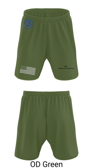 Athletic Shorts With Pockets, 3rd Chemical Brigade H2F, Army, Teamtime, Team time, sublimation, custom sports apparel, team uniforms, spirit wear, spiritwear, sports uniforms, custom shirts, team store, custom team store, fundraiser sports, apparel fundraiser