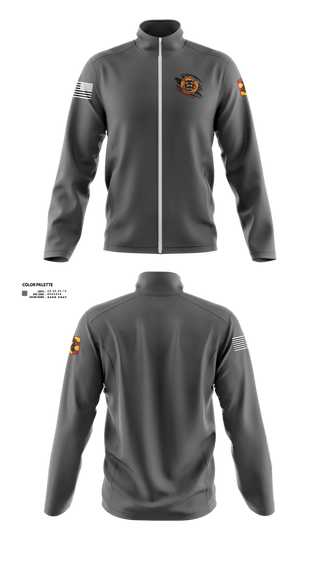 Fleece Jacket, 434th FA BDE H2F, Army, Teamtime, Team time, sublimation, custom sports apparel, team uniforms, spirit wear, spiritwear, sports uniforms, custom shirts, team store, custom team store, fundraiser sports, apparel fundraiser
