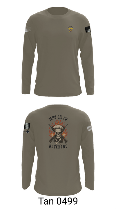 1500 QM Co 49393659 Long Sleeve Performance Shirt 66