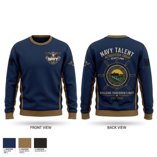 Crew Neck Sweatshirt, NTAG HEARTLAND 2026, Navy, Teamtime, Team time, sublimation, custom sports apparel, team uniforms, spirit wear, spiritwear, sports uniforms, custom shirts, team store, custom team store, fundraiser sports, apparel fundraiser