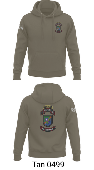 Hoodie, 3rd/75th Ranger Regiment, , Teamtime, Team time, sublimation, custom sports apparel, team uniforms, spirit wear, spiritwear, sports uniforms, custom shirts, team store, custom team store, fundraiser sports, apparel fundraiser