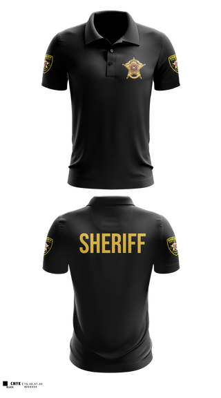 Short Sleeve Performance Polo, San Jacinto County Sheriff's Office, Police, Teamtime, Team time, sublimation, custom sports apparel, team uniforms, spirit wear, spiritwear, sports uniforms, custom shirts, team store, custom team store, fundraiser sports, apparel fundraiser