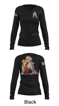 NARA 87686477 Women's Long Sleeve V-neck Shirt - 23