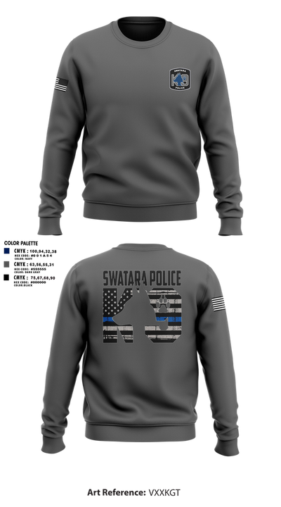 Swatara K9 68594895 Crew Neck Sweatshirt - 5