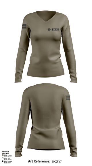 Womens Long Sleeve Vneck Shirt, 43- rtrds, , Teamtime, Team time, sublimation, custom sports apparel, team uniforms, spirit wear, spiritwear, sports uniforms, custom shirts, team store, custom team store, fundraiser sports, apparel fundraiser