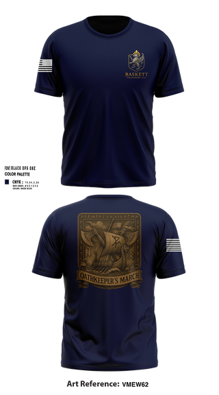 Short Sleeve Performance Shirt, Baskett Transport LLC, , Teamtime, Team time, sublimation, custom sports apparel, team uniforms, spirit wear, spiritwear, sports uniforms, custom shirts, team store, custom team store, fundraiser sports, apparel fundraiser