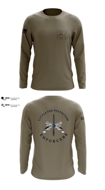 HHC, 102d MP BN 96011887 Long Sleeve Performance Shirt 3