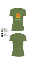 Military Police 3382720 Women's Short Sleeve V-neck Shirt - 44