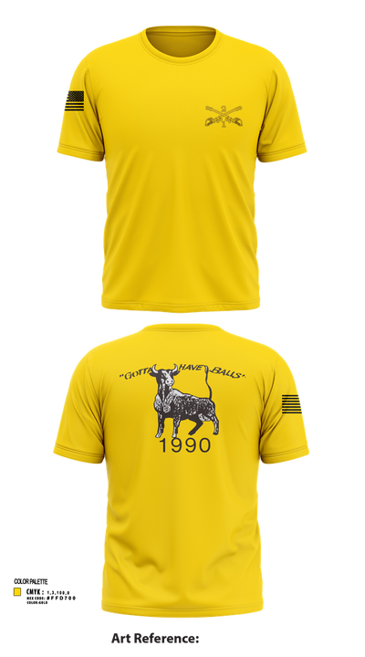 2nd Armored Cavalry Regiment 7857007 Short Sleeve Performance Shirt - 103