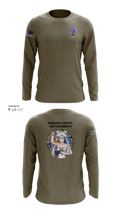 Fort Leonard Wood Basic Military Police Schoolhouse Instructors & Faculty 37360083 Long Sleeve Performance Shirt 22