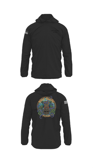 Windbreaker, NIOC Pacific FCPOA, Navy, Teamtime, Team time, sublimation, custom sports apparel, team uniforms, spirit wear, spiritwear, sports uniforms, custom shirts, team store, custom team store, fundraiser sports, apparel fundraiser