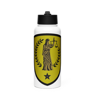 Fort Campbell & Redstone Arsenal - Office of Special Trial Counsel 55135476 Stainless Steel Water Bottle with a Straw Lid