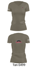 DFCS 4-9 CAV 42747943 Women's Short Sleeve V-neck Shirt - 6