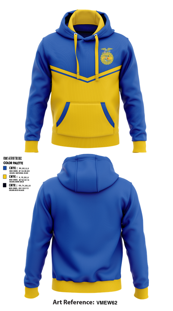 Hoodie, North Decatur FFA, Spirit Store, Teamtime, Team time, sublimation, custom sports apparel, team uniforms, spirit wear, spiritwear, sports uniforms, custom shirts, team store, custom team store, fundraiser sports, apparel fundraiser