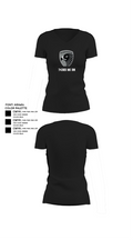 743rd MI BN 75372037 Women's Short Sleeve V-neck Shirt - 24