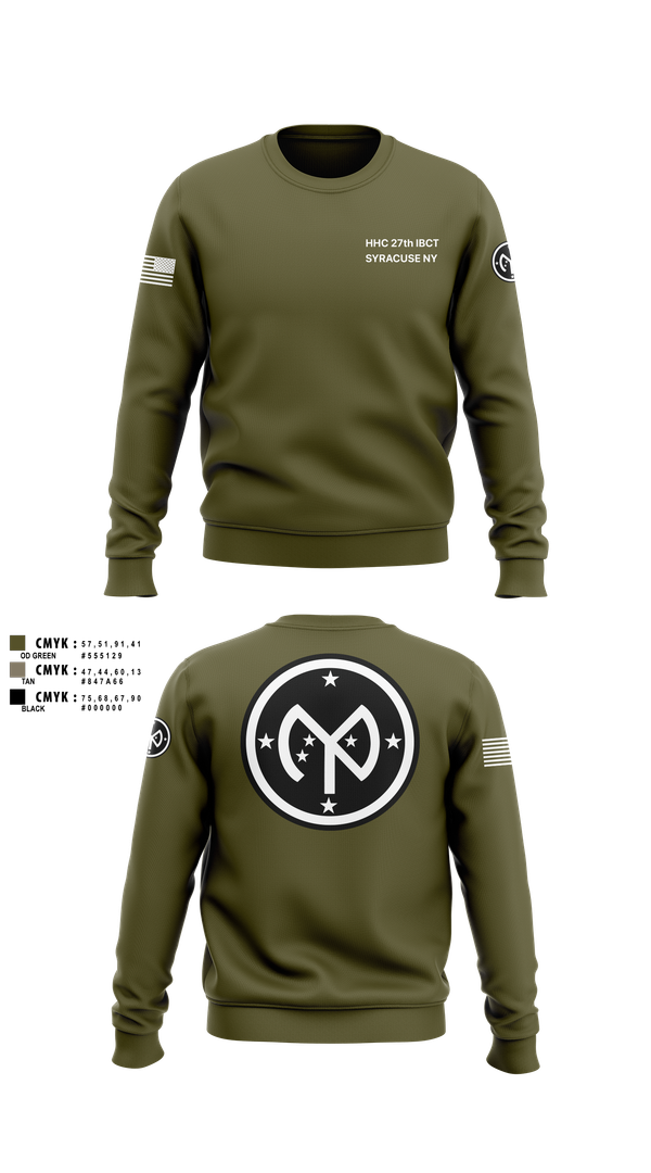 Crew Neck Sweatshirt, 27 IBCT, , Teamtime, Team time, sublimation, custom sports apparel, team uniforms, spirit wear, spiritwear, sports uniforms, custom shirts, team store, custom team store, fundraiser sports, apparel fundraiser
