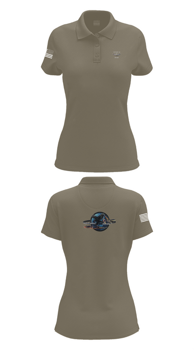 15th MI BN 97323221 Women's Short Sleeve Performance Polo  - 75