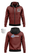 Revolution Delco 14U White 16539656 Zip Hoodie - 5