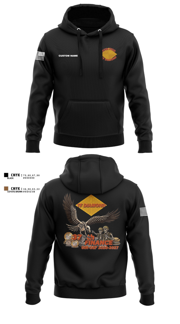Hoodie, 37th FICO, Army, Teamtime, Team time, sublimation, custom sports apparel, team uniforms, spirit wear, spiritwear, sports uniforms, custom shirts, team store, custom team store, fundraiser sports, apparel fundraiser